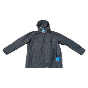 NWT Columbia Bugaboo Interchange 3-in-1 Jacket Grey Men's XXL Omni Heat WM1053